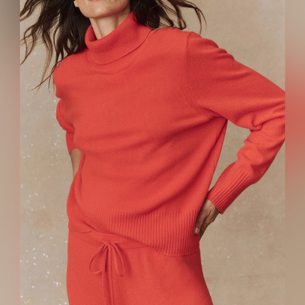 Cashmere Turtleneck The Great, Size 1
